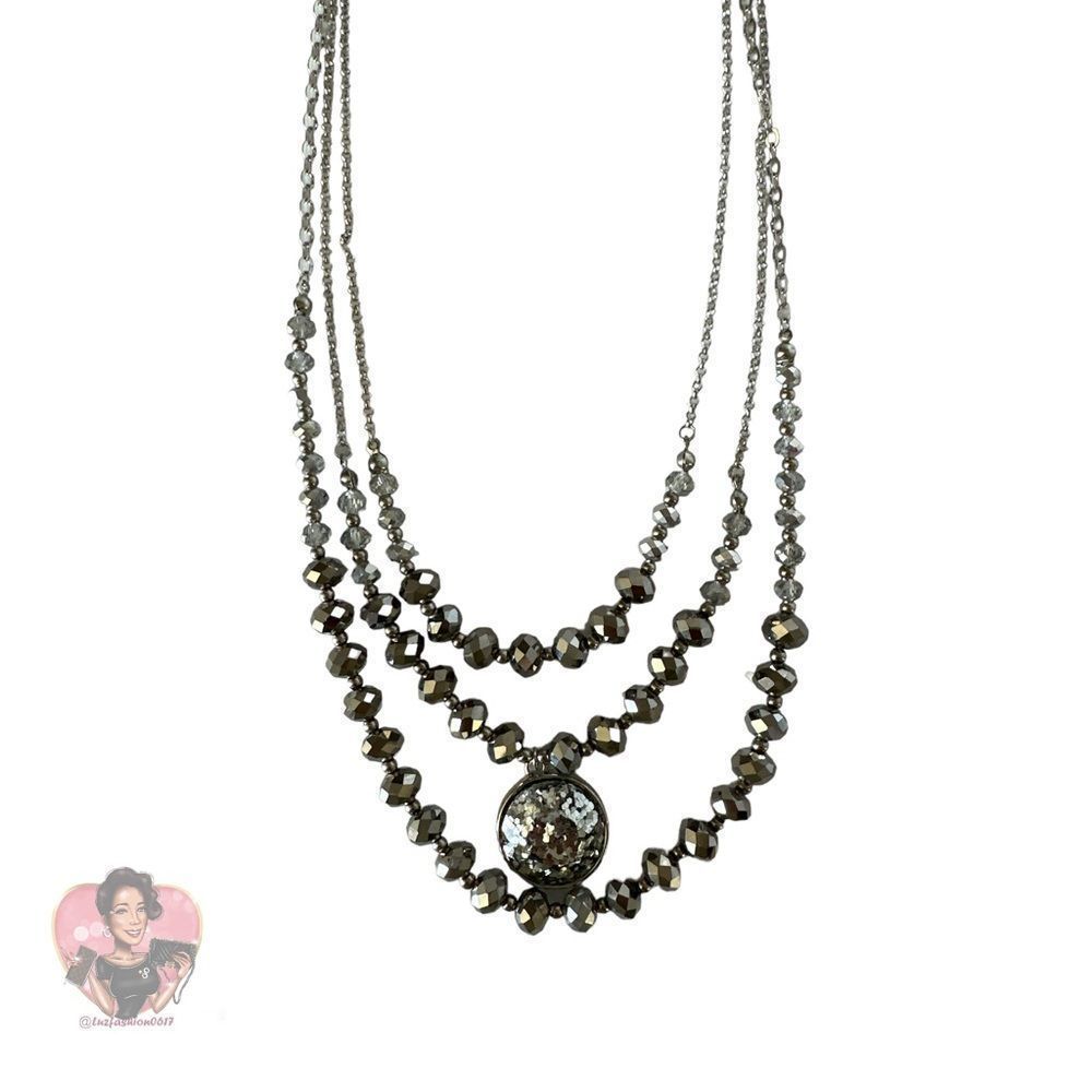 FRAGMENTS 3 tier Necklace